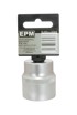 E-401 Kratki nasadni ključ 1/2" 6-kraki satenski 14 mm E-401-1014